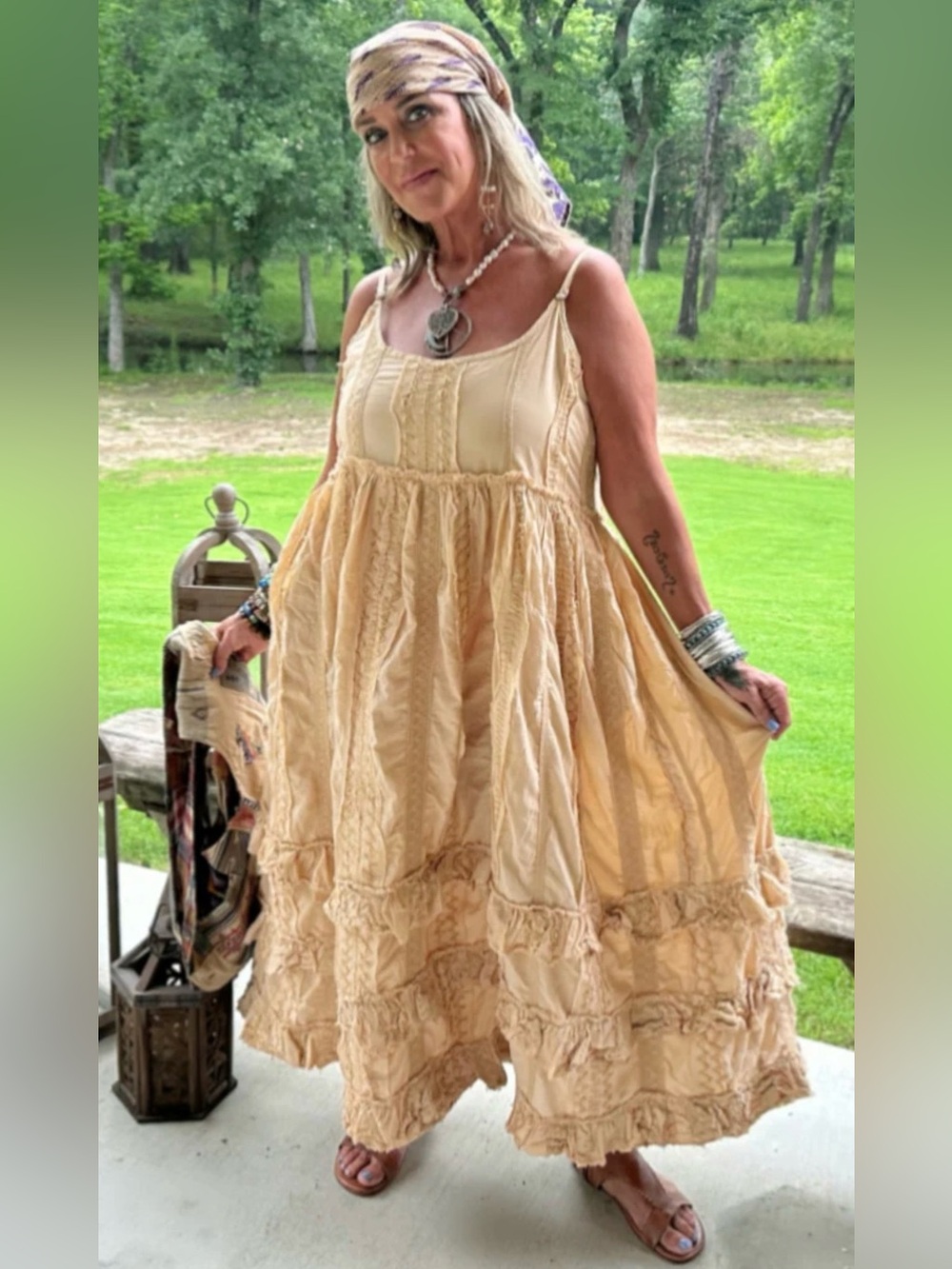 NWT Jaded Gypsy Cross Your Path Dress - Picture 2 of 8